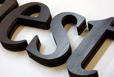 pvc烤漆字 - 广州市美连艺广告有限公司